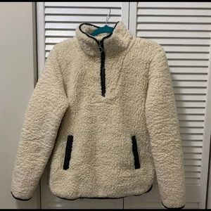 sherpa pullover